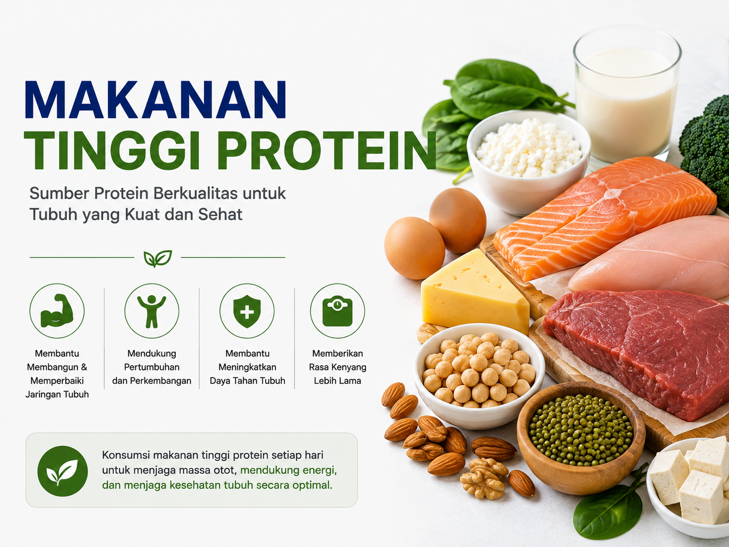 Makanan Tinggi Protein: Panduan Lengkap untuk Kesehatan Optimal makanan tinggi protein panduan lengkap untuk kesehatan optimal