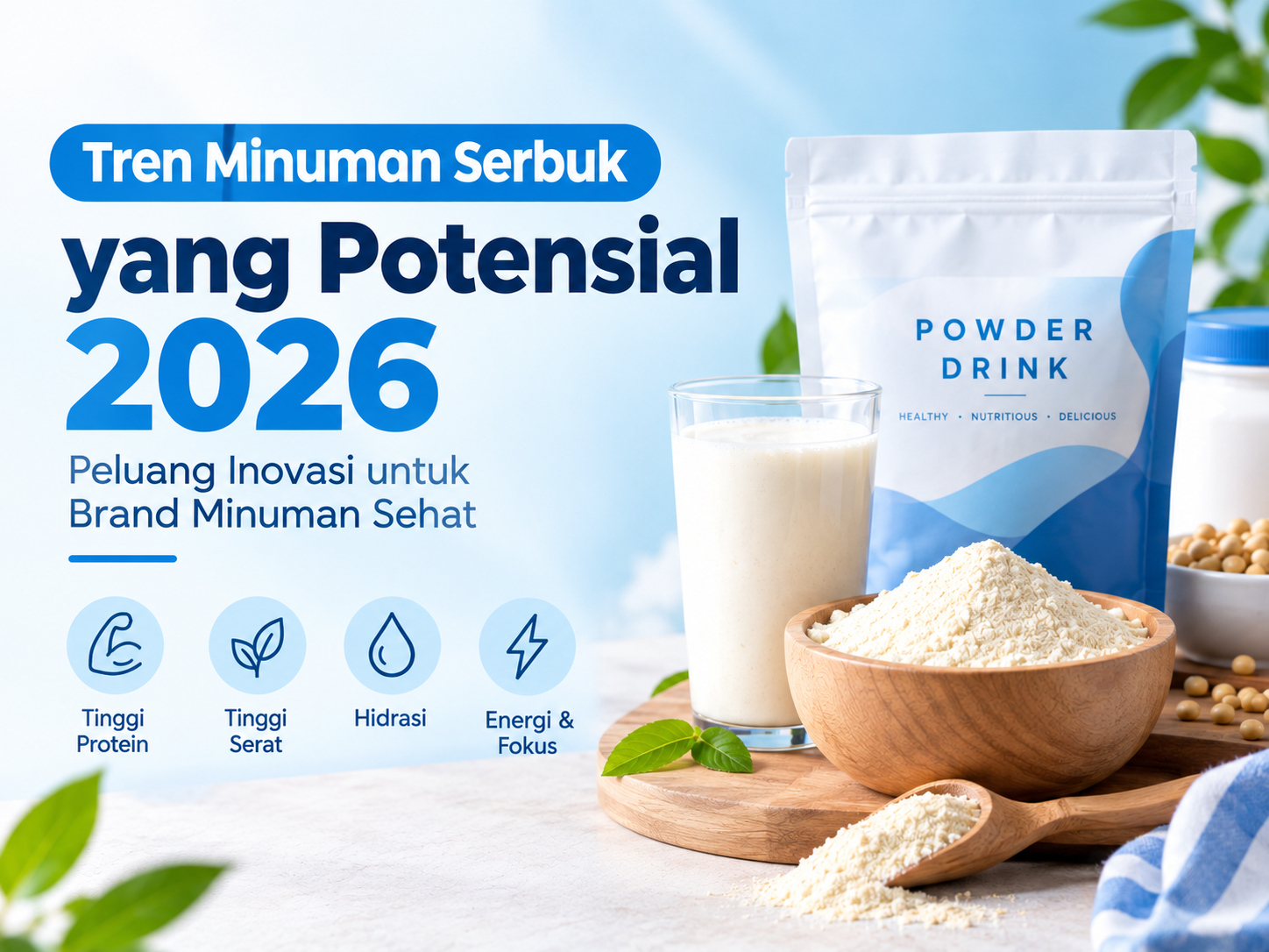 tren minuman serbuk